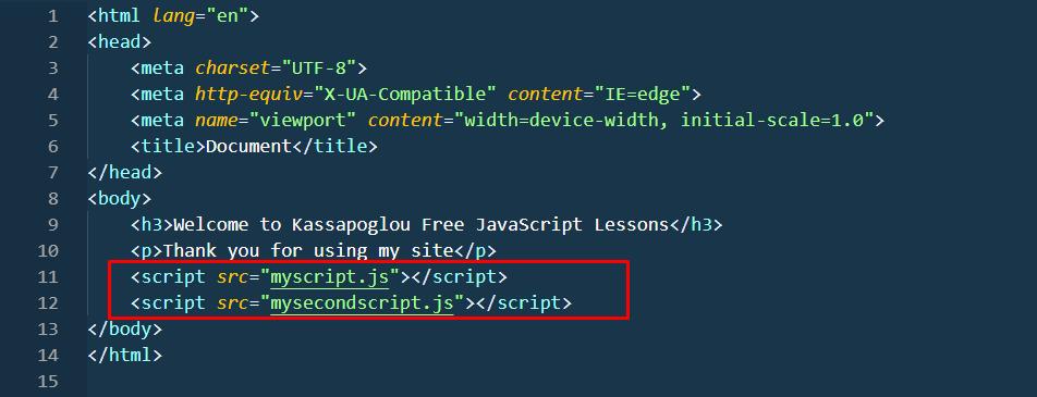 δωρεάν μαθήματα JavaScript
