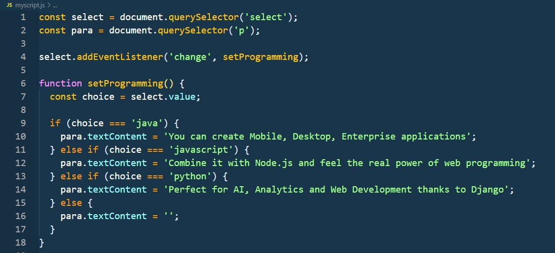 δωρεάν μαθήματα JavaScript